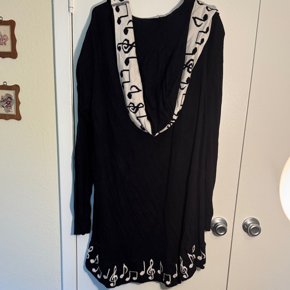 Hot Topic Black Knit Cardigan - Picture 3 of 3